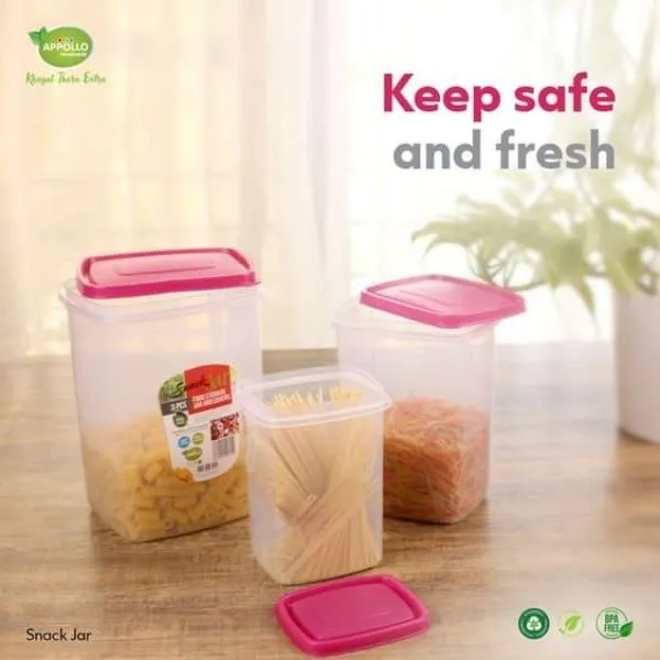 APPOLLO SNACK JAR 3PCS SET