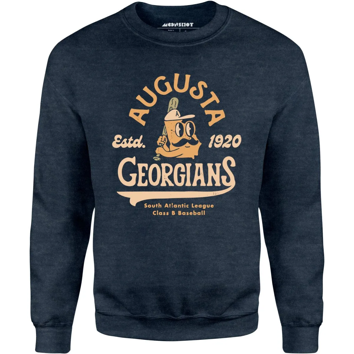 Augusta Georgians - Georgia - Vintage Defunct Baseball Teams - Unisex Sweatshirt