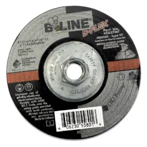 B-Line Flexible Depressed Center Abrasive Wheels