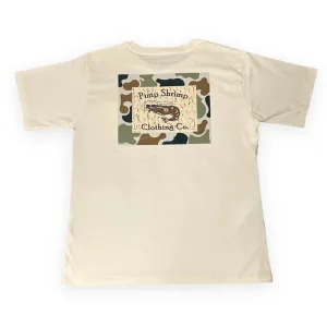 Camo Back Short Sleeve T-Shirt