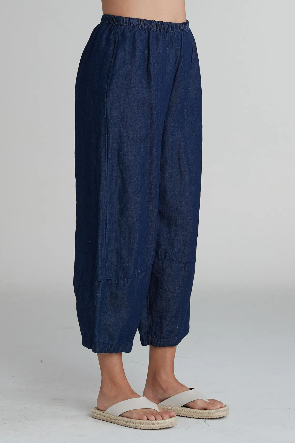 Cut Loose Flax Denim Lantern Pant Spring 2025- Special Order