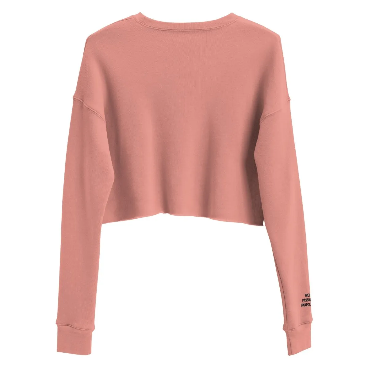 Embroidered Crop Sweatshirt Moe Als Een Koe