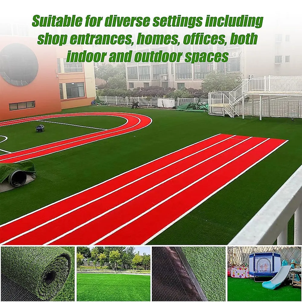 Flame-Retardant Artificial Grass Mat, Moisture-Proof, 200x250cm