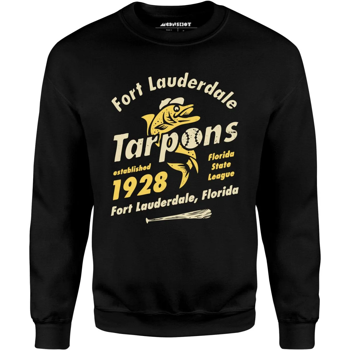 Fort Lauderdale Tarpons - Florida - Vintage Defunct Baseball Teams - Unisex Sweatshirt