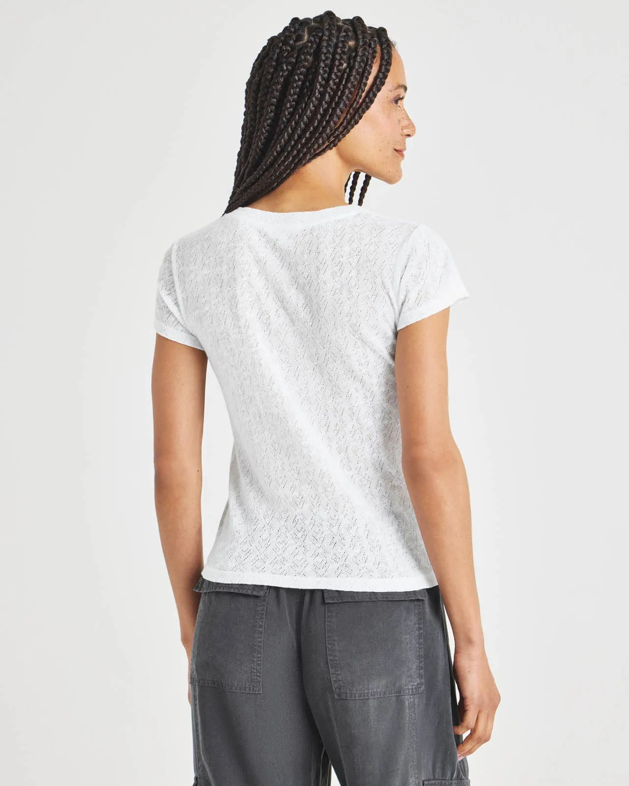 Montecito Pointelle Tee