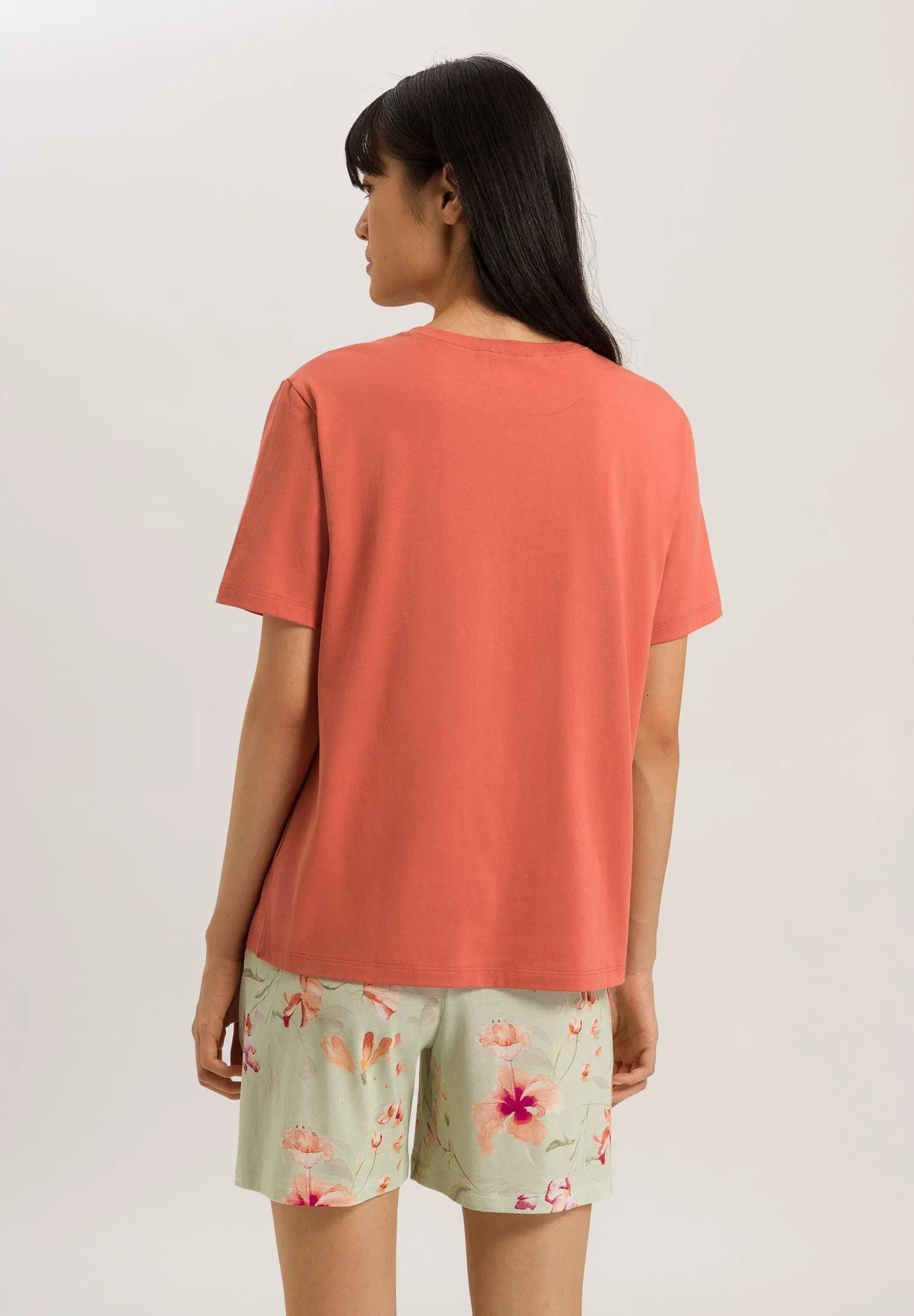 Natural Shirt Organic Cotton Top | Apricot Brandy 78662-2294