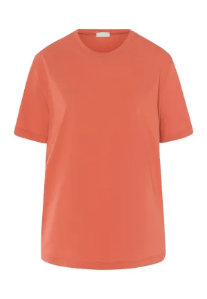 Natural Shirt Organic Cotton Top | Apricot Brandy 78662-2294