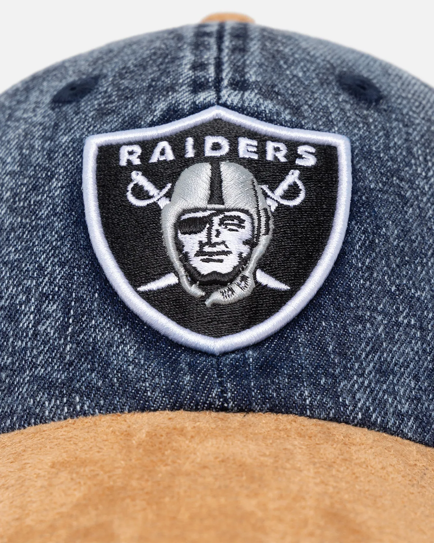 New Era Las Vegas Raiders 'Denim Shades' Casual Classic Strapback Denim/Wheat