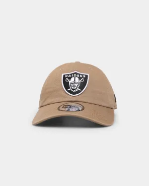 New Era Las Vegas Raiders 'Khaki Black' Casual Classic Strapback Khaki