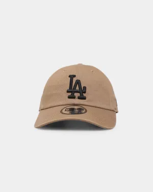 New Era Los Angeles Dodgers 'Khaki Black' Casual Classic Strapback Khaki