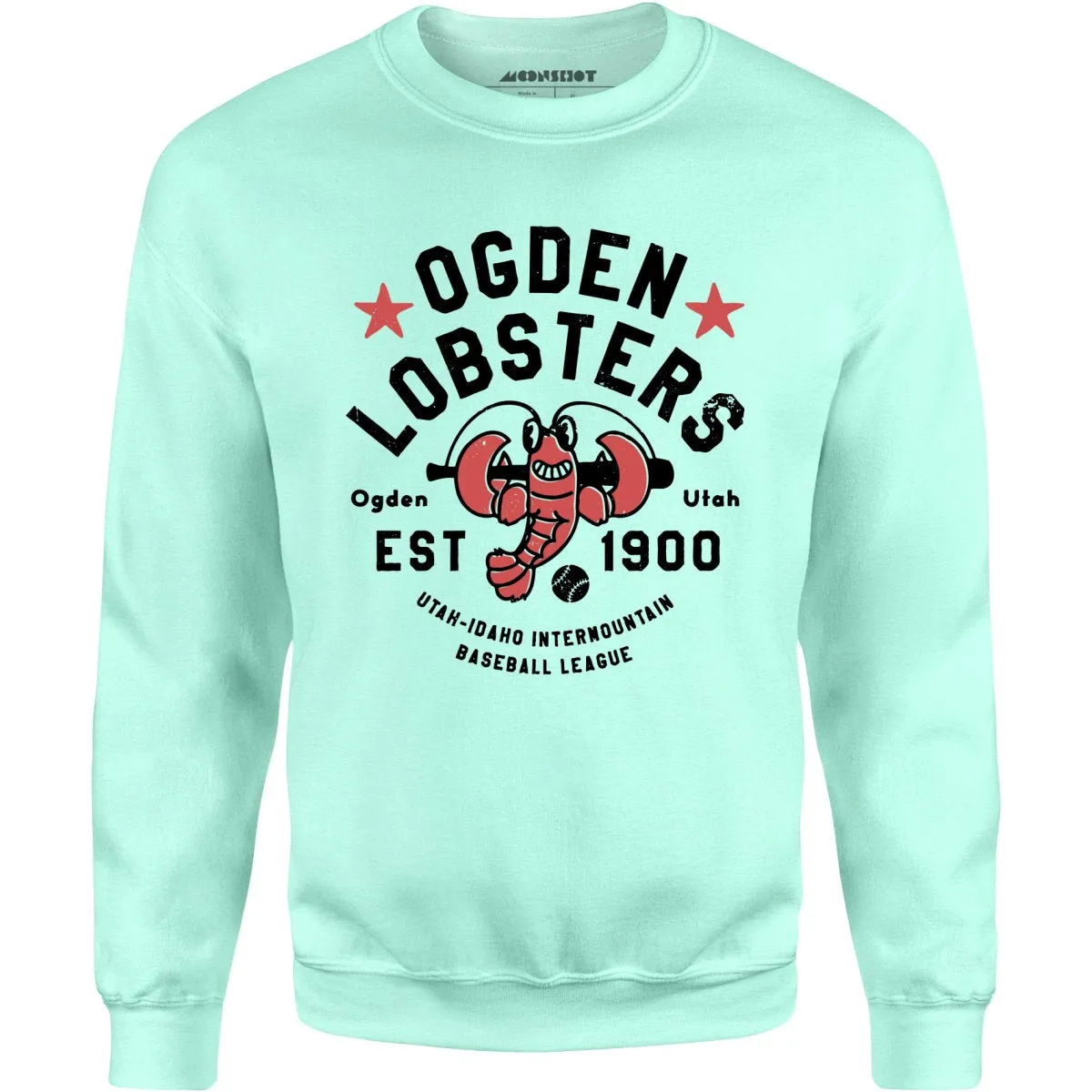 Ogden Lobsters - Utah - Vintage Defunct Baseball Teams - Unisex Sweatshirt