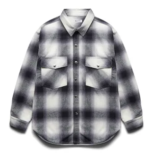 OVERSHIRT OMBRE COTTON BRUSH FLANNEL