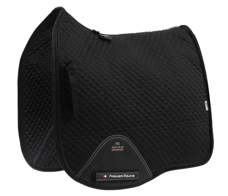 Premier Equine European Cotton Saddle Pad - Dressage Square