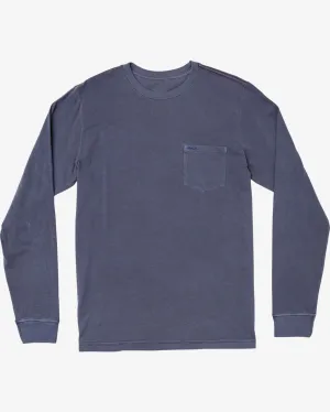 PTC Pigment Long Sleeve Tee - Moody Blue