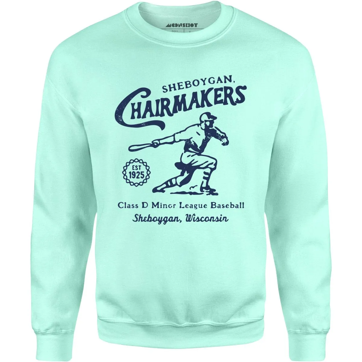 Sheboygan Chairmakers - Wisconsin - Vintage Defunct Baseball Teams - Unisex Sweatshirt