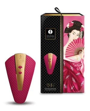 SHUNGA OBI INTIMATE MASSAGER RASPBERRY