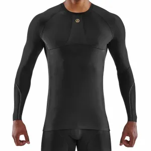 Skins Series-5 Mens Long Sleeve Top - Black