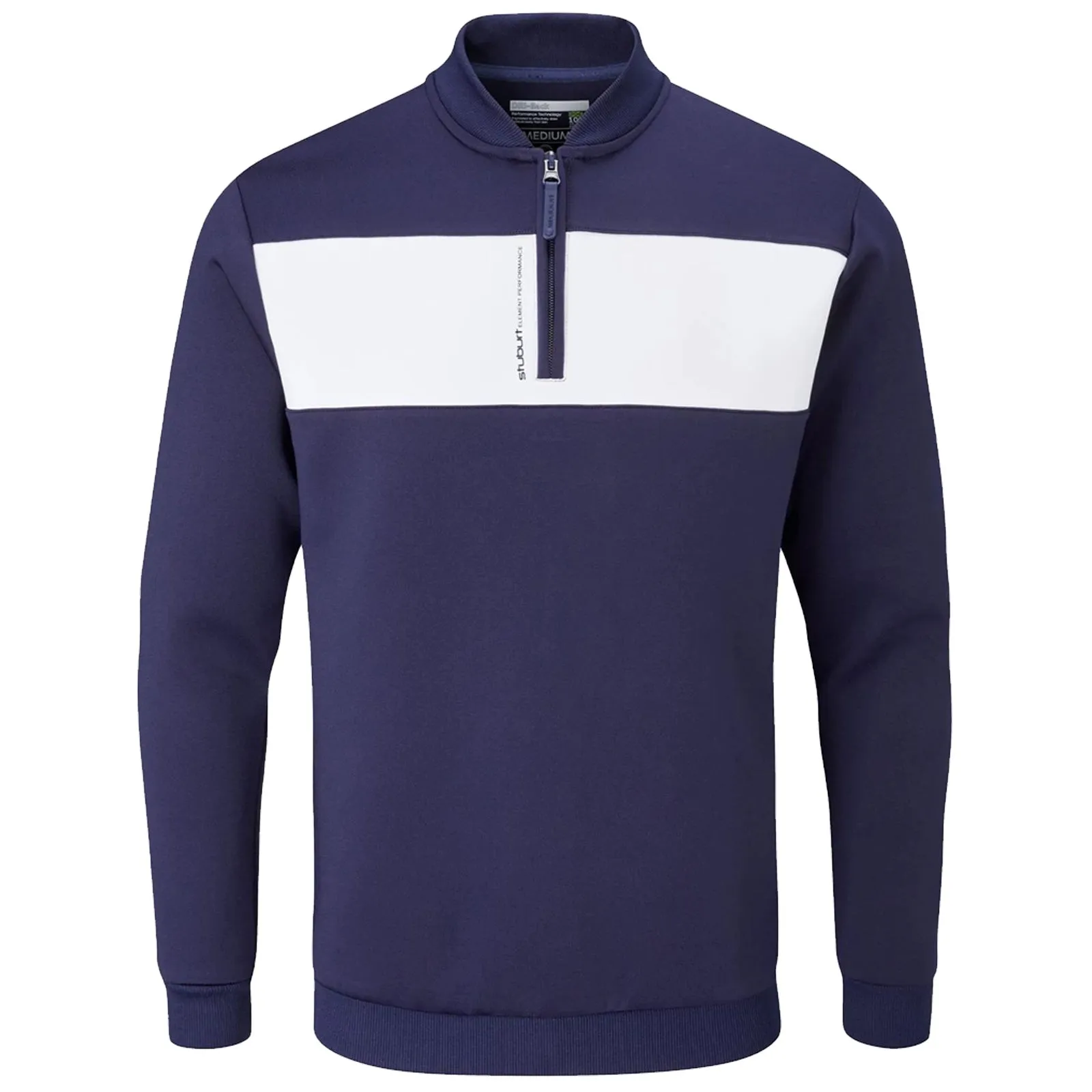 Stuburt Mens Element Performance Half Zip Sweater