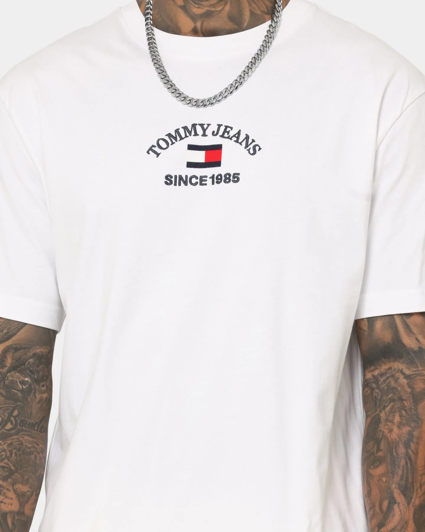 Tommy Jeans TJM Classic Timeless Tommy T-Shirt White