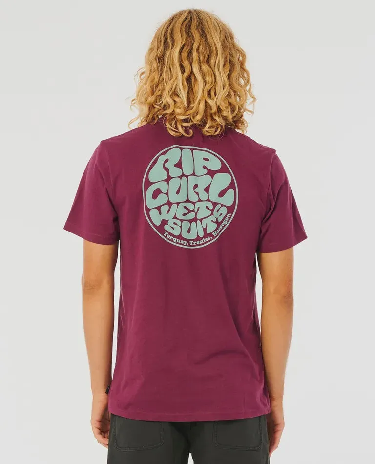 Wetsuit Icon Tee - Plum