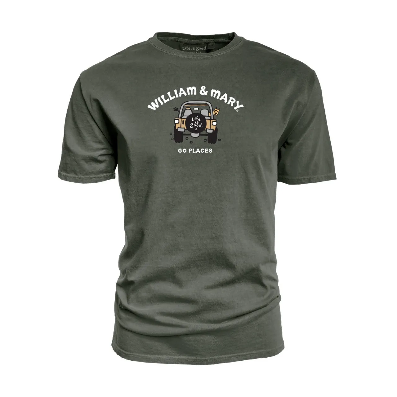 William & Mary T-Shirt - Life is Good Jeep