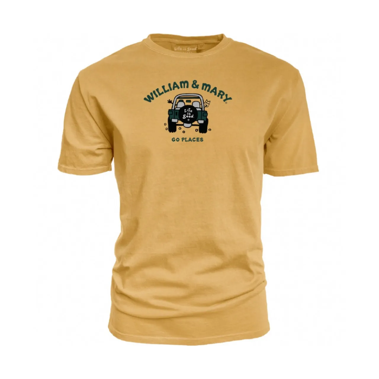 William & Mary T-Shirt - Life is Good Jeep