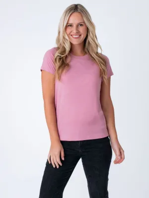 Women's Chalk Pink Crew Neck FINAL SALE